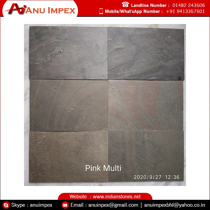 Top Quality Pink Multi Stone Veneer On Villa Interior Decorating Stone Veneer At Latest Discounted Price