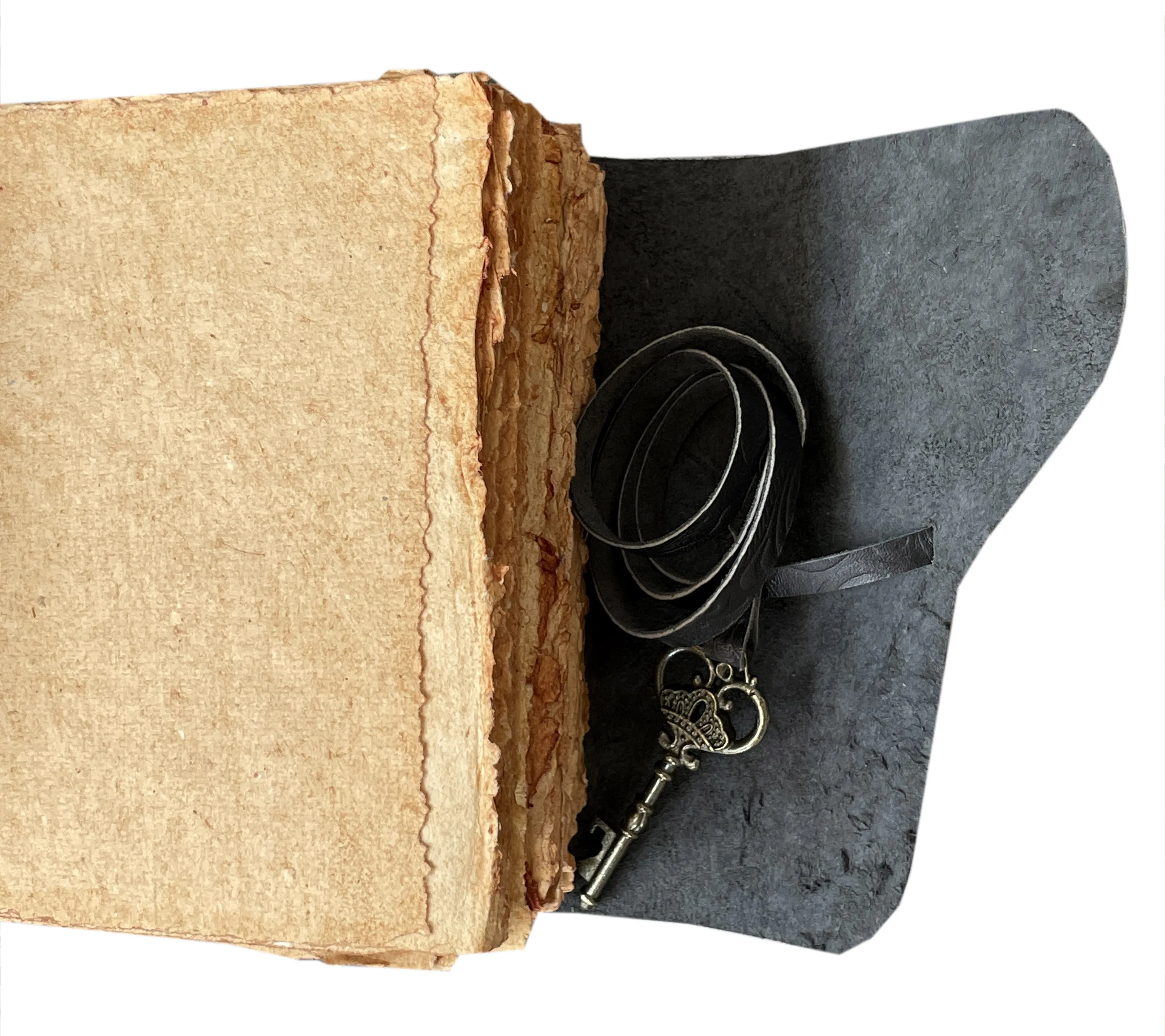 Винтажный Черный Журнал из натуральной кожи с тиснением для садового цветка