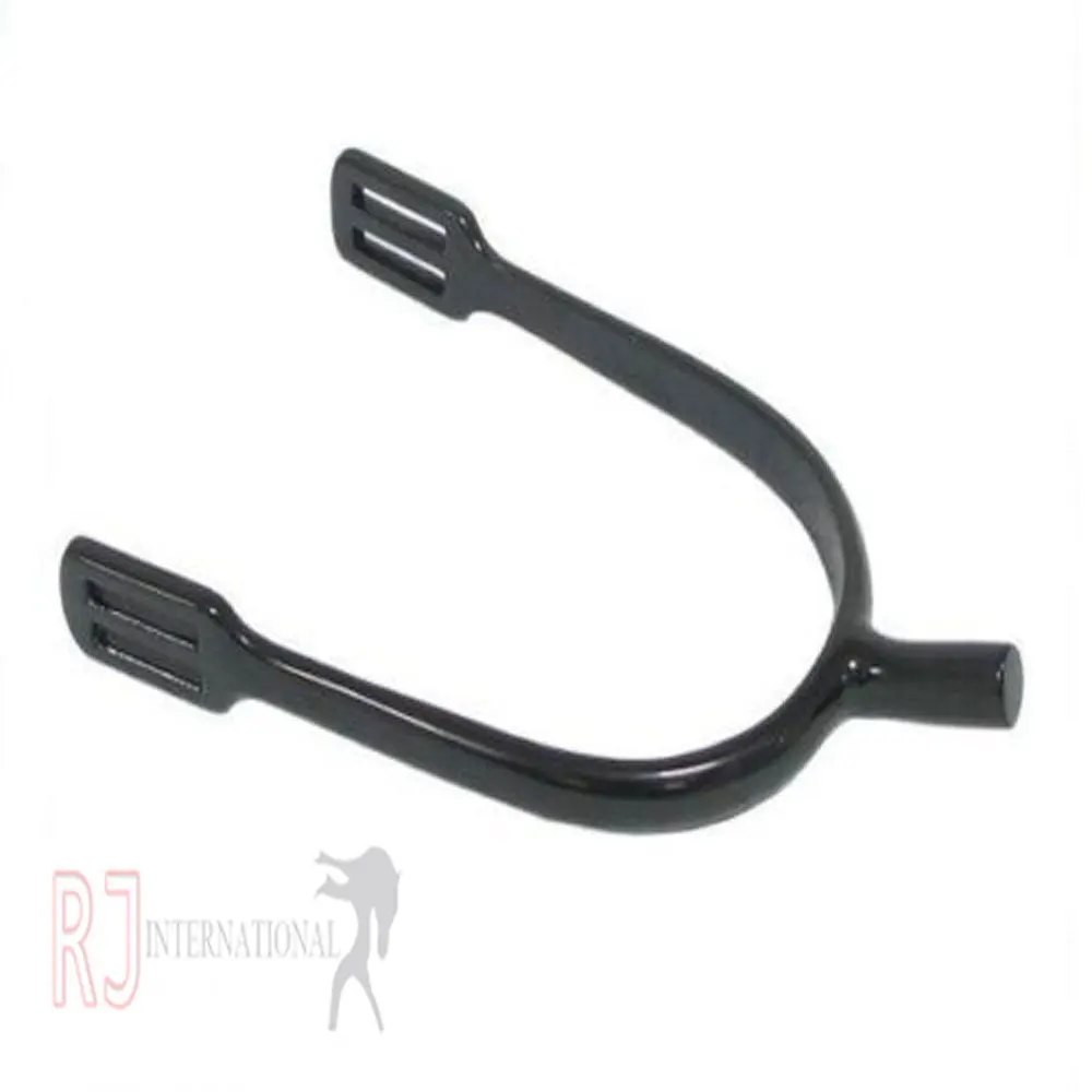 Новинка, шпора черного цвета без застежки для дам, размер 3/4 дюйма, 20 мм, черная стальная шпора от Riaz Jamal Intel