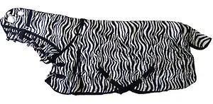 High Quality Equestrian 320 GSM Mesh Fabric Zebra Print Horse Rug Horse Racing Supplies Horse Blanket