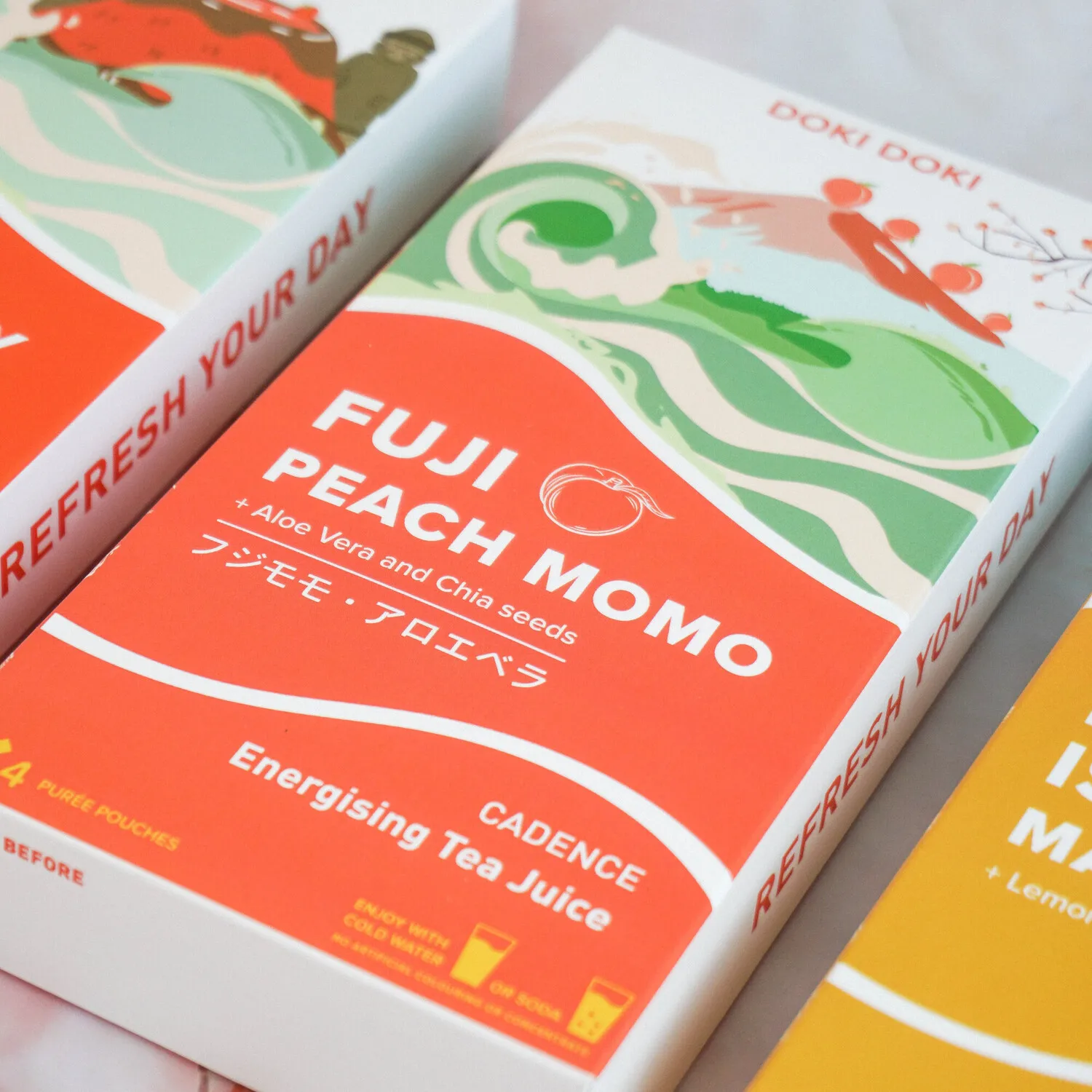 Fresh Peach with Aloe Vera  Chia seed Fruit Nectar Pulp Jam Concentrate No Additives Tea Juice