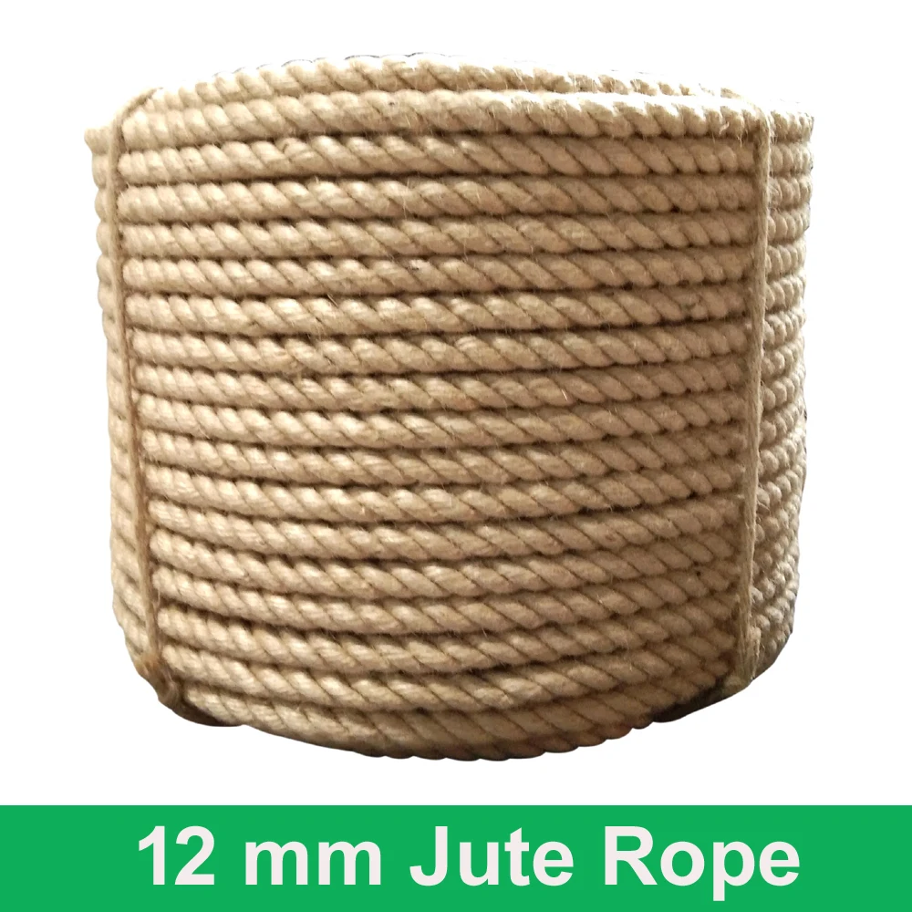 High quality medium twist jute rope Bangladesh jute rope manufacturer