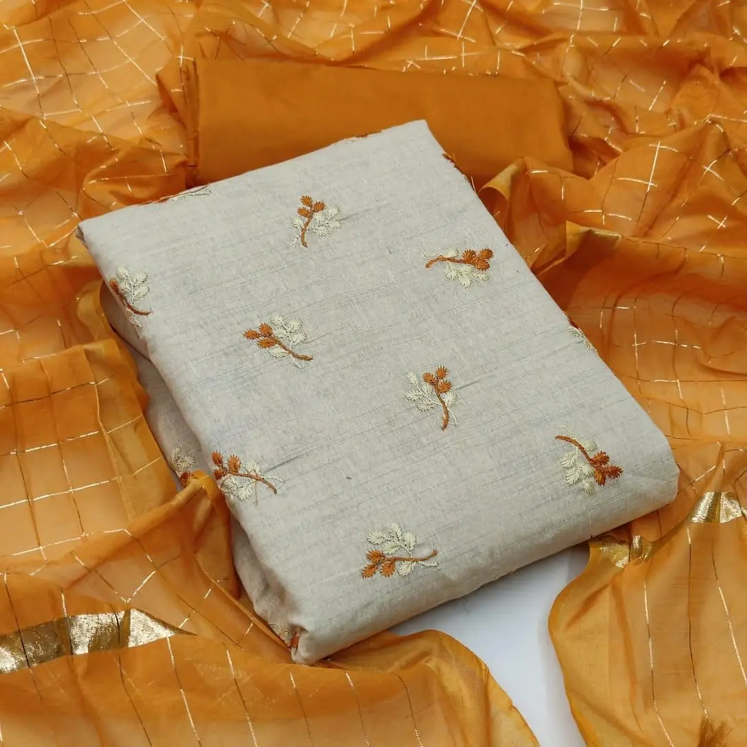 Хлопковое платье Khadi с принтом обычная одежда чандери