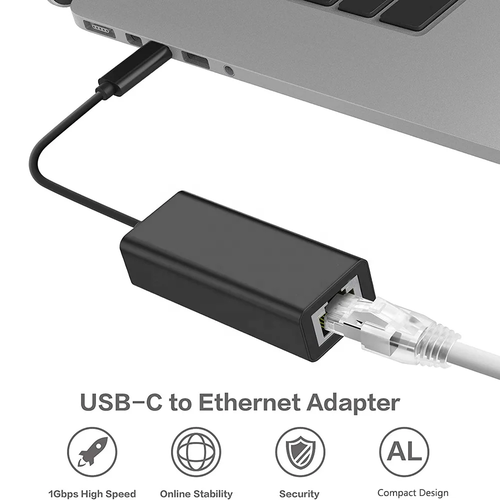 RJ45 type C 3 1 Gigabit Ethernet Lan сетевой адаптер кабель USB-C типа к rj45 1000 Мбит порт проводной