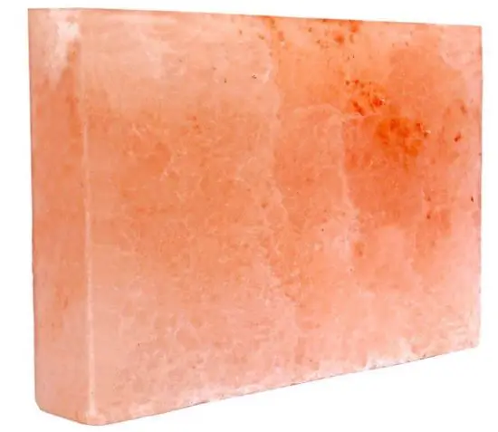 Himalayan Salt Block - Grill Brick for Searing, Grilling, Heating, Chilling,  Beautiful Pink Salt BBQ Accessory