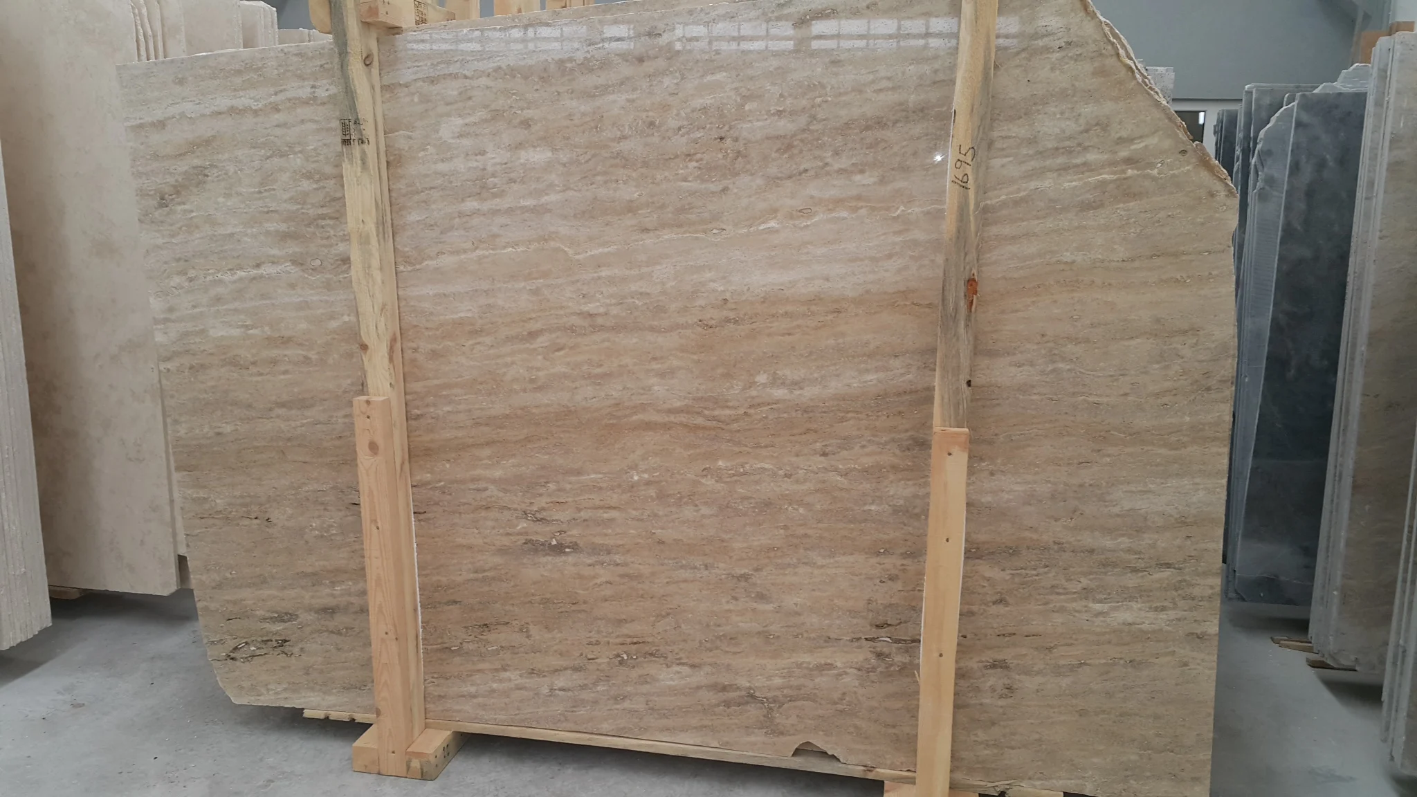 2023 Cashmere Silver Travertine Slab Tiles Matt Honed Tiles Made in Turkey Travertine Slab For Outdoor and Indoor Paving Tiles