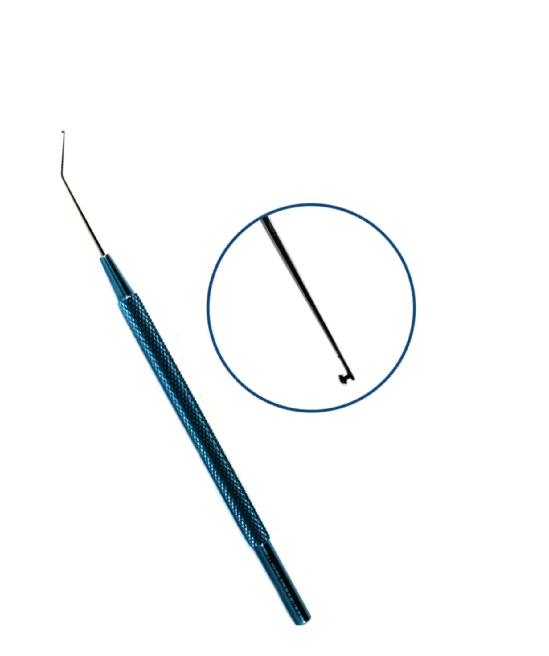 Ophthalmic Instruments Kuglen Iris Hook and Lens Manipulator Angled Titanium Stainless Steel CE Approved