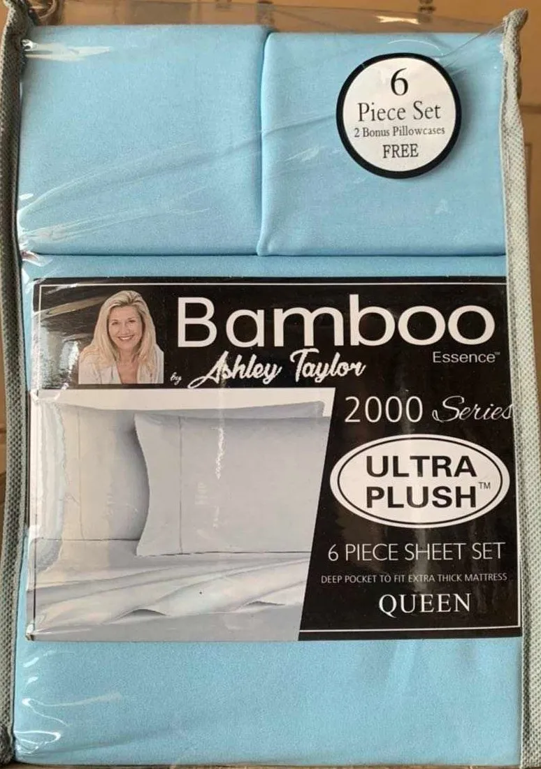 100% polyester bamboo 2000 series bed sheet set