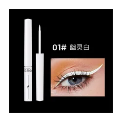 DEROL colorful eyeliner 8 colors stage matte liquid neon liner art waterproof no blooming eye pencil quick dry party eye liner