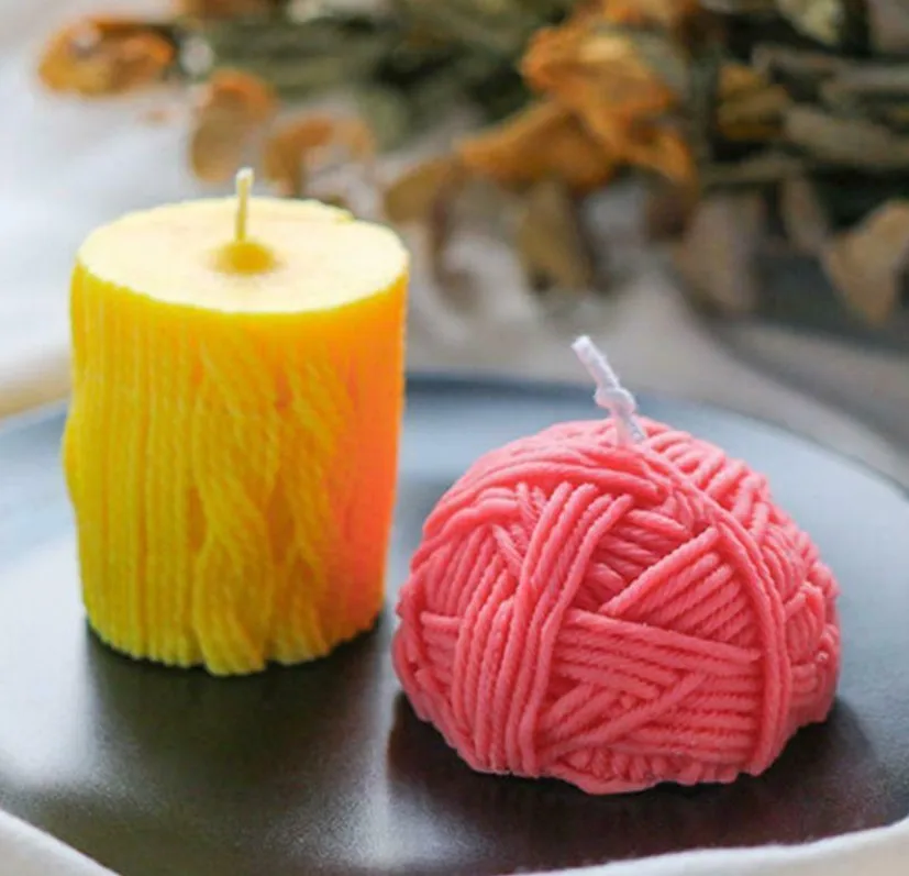 
Boutique 3D pillar silicone candle mold soap mud making cake chocolate decoration DIY mold wholesale 