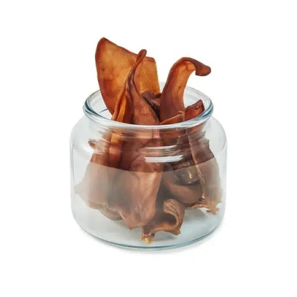 
Quality dog food dental snack real pig ears dried 