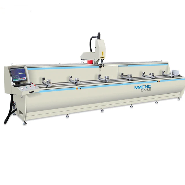 3 Axis Aluminium Profile CNC Milling Machining Centre, Window Door Curtain Wall Machinery