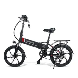 20 Inch 48V SHIMANO 7s Aluminum Alloy Folding Frame Foldable E Bicycle E bike Electric Bike Bicycle For Sale
