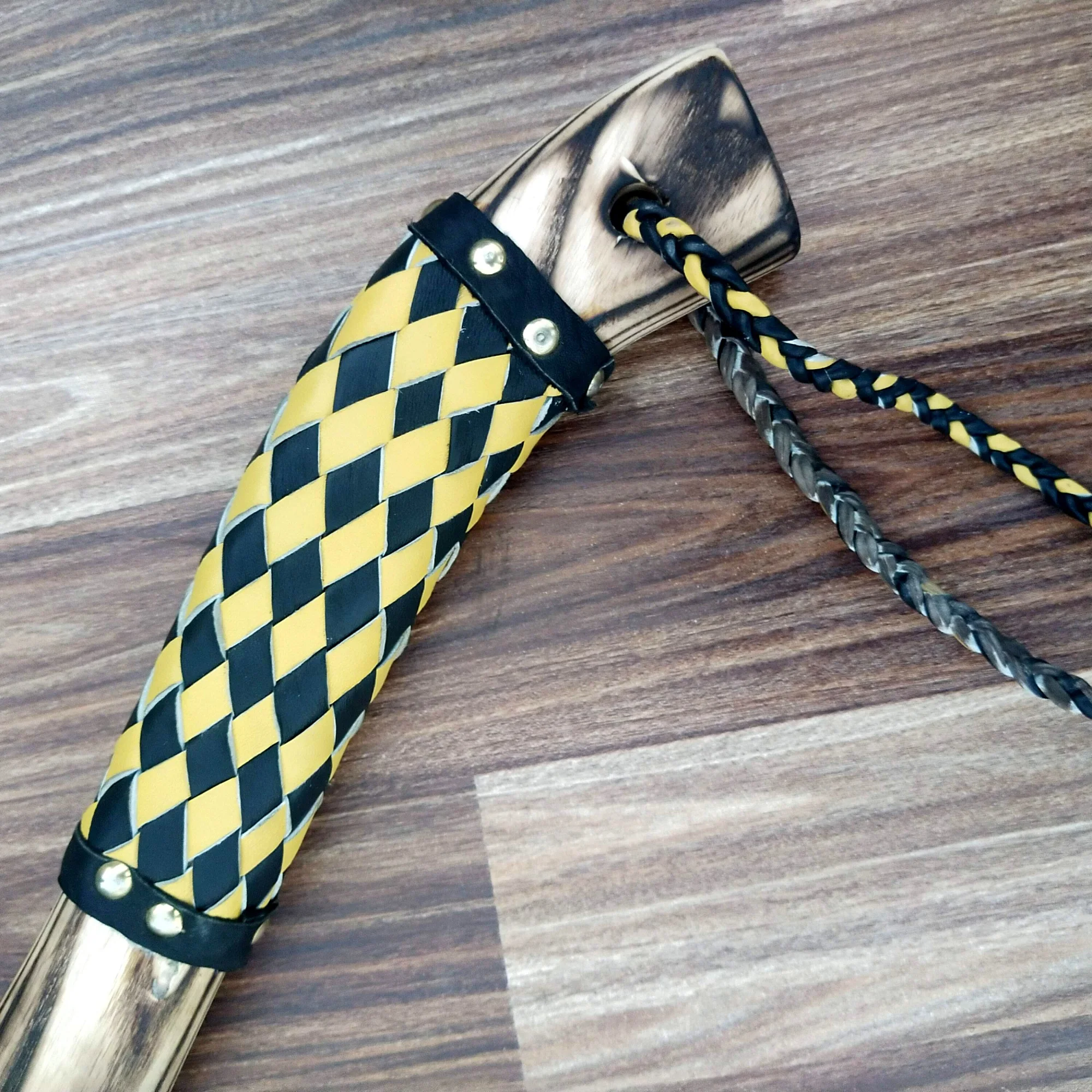 Custom Handmade Carbon Steel Viking Axe Bearded Axe Survival outdoor axe With wooden handle hot sale