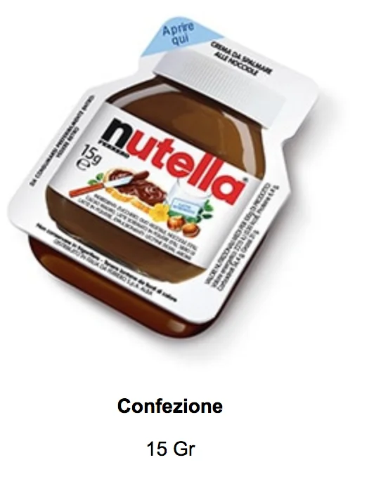 
nutella 15 gr 