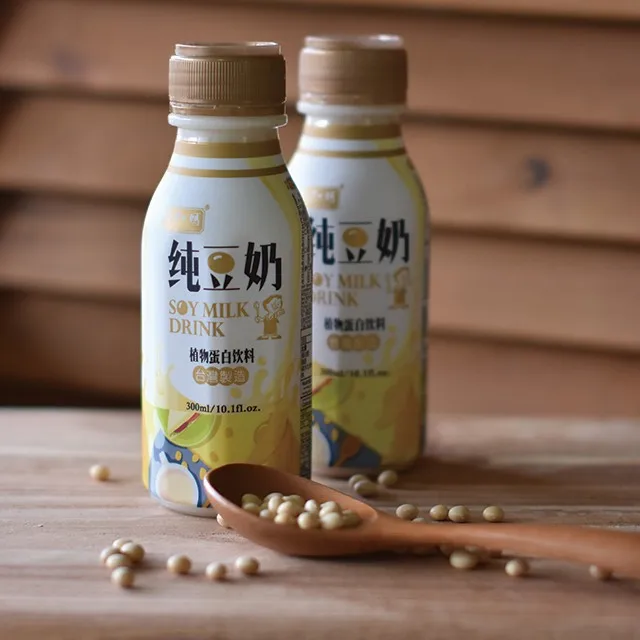  Тайвань 300 мл полипропиленовая бутылка натуральное соевое молоко без