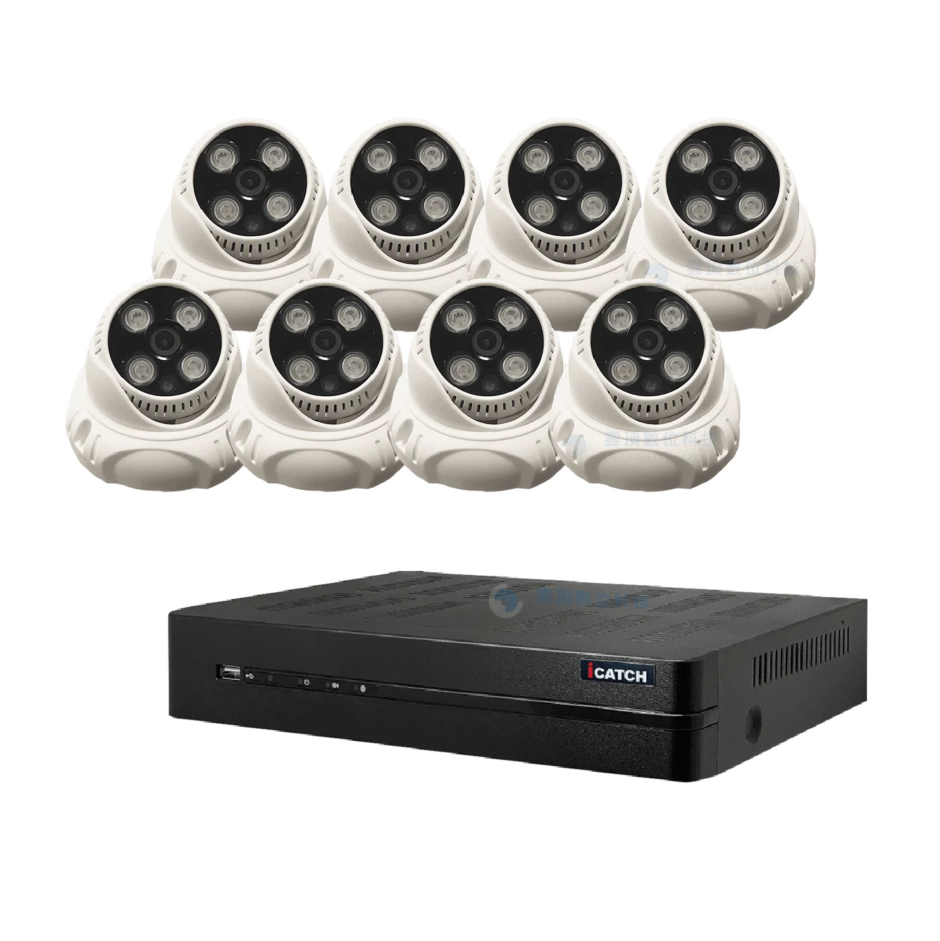 iCatch H.265+ 5MP CCTV DVR 16CH 1080p TVI/AHD/CVI/IPC/960H/D1 security camera dvr