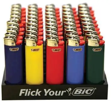  Лидер продаж оригинальные зажигалки Bic/Заправка бутановой газовой Индивидуальный Дизайн OEM