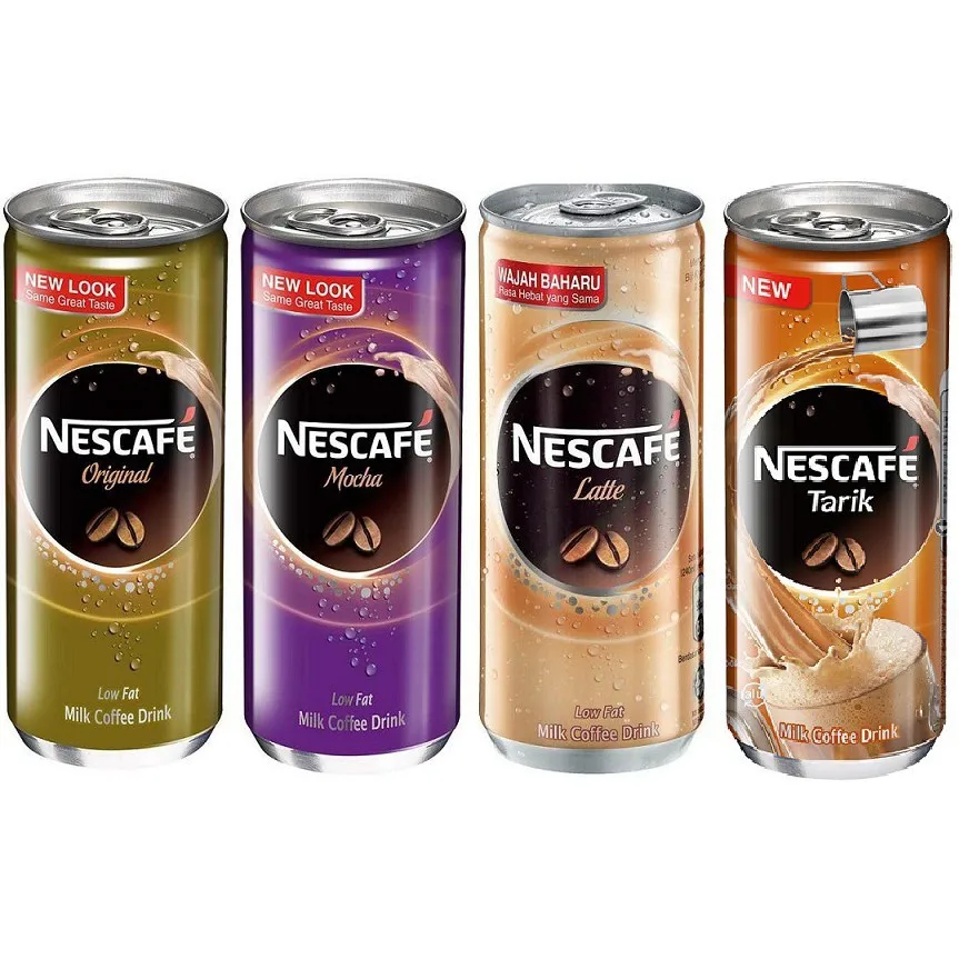 Ready To Drink Ice Can Coffee 24x240ml Original/Latte/Mocha/Tarik/Less Sweet from Malaysia