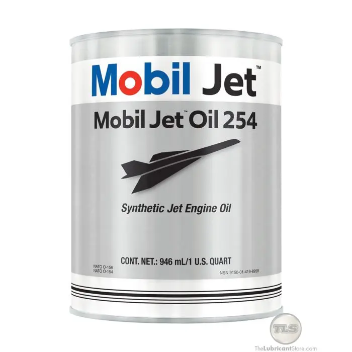 Jet Oils - Mobil Jet Oil II, Mobil Jet Oil 254