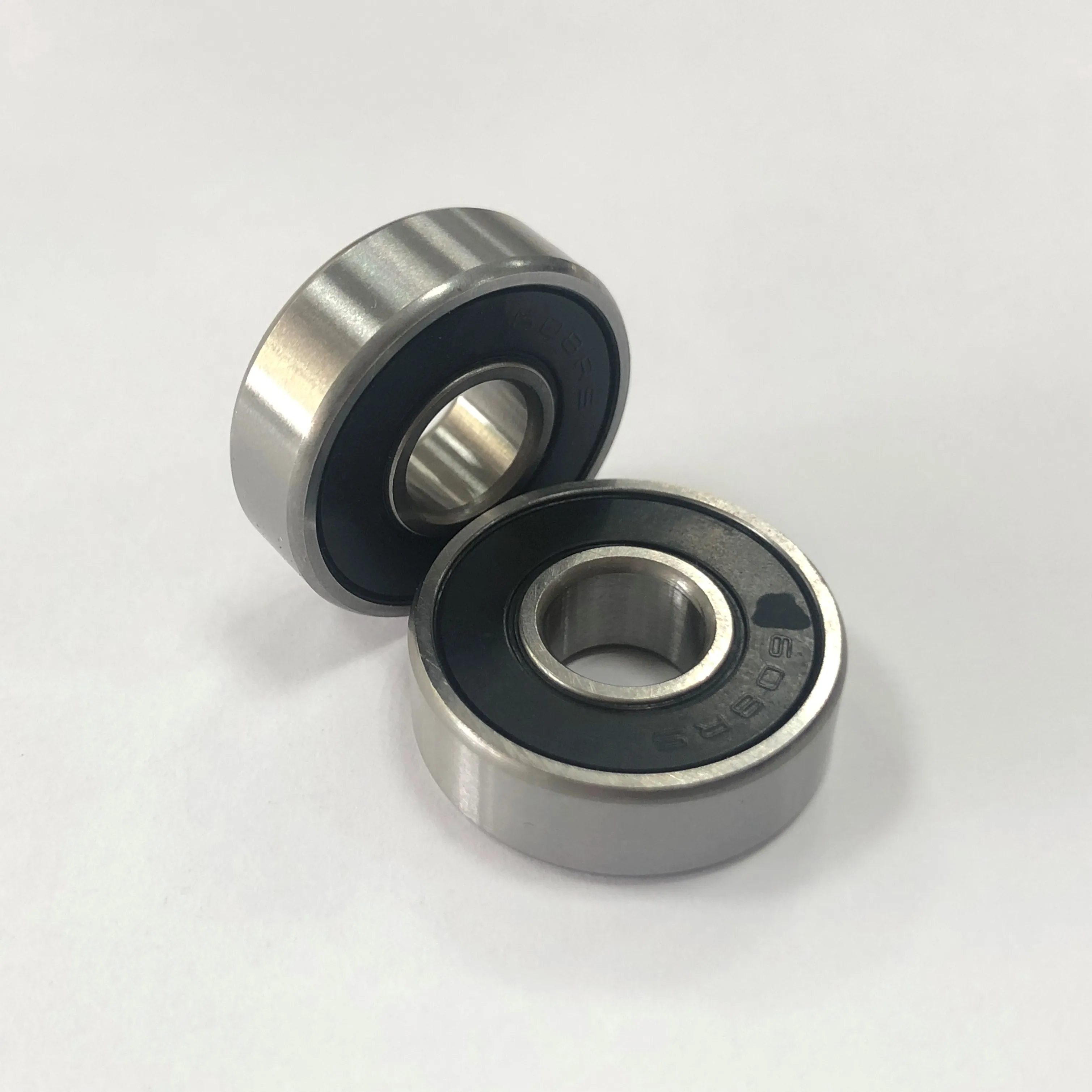 Premium Chrome Steel with Si3N4 Ceramic Ball Hybrid Ceramic Skateboard Bearings