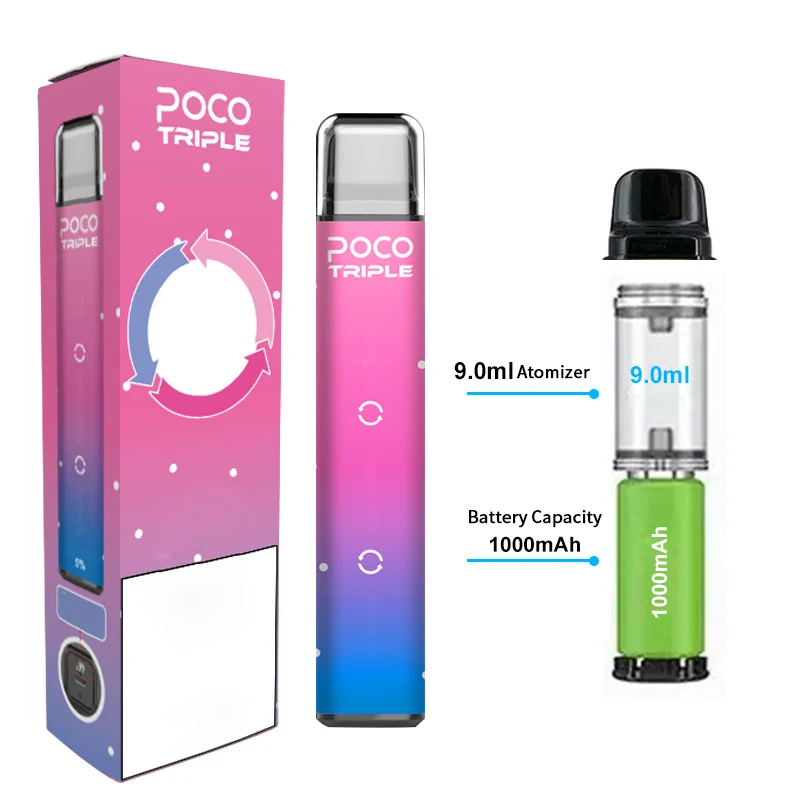 Электронная сигарета 3 в 1 с аккумулятором на 1000 мА · ч