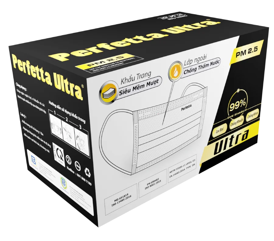  > 99% одноразовый Белый Синий идеальный ультра4-слойный медицинский чехол для лица