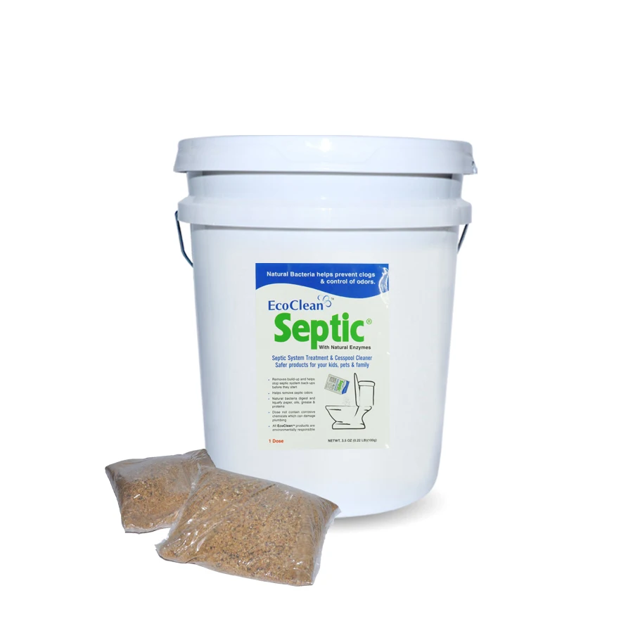 Wholesale EcoClean Septic - 11.35 Kgs/ Drum - Septic Tank Treatment With Natural Enzymes