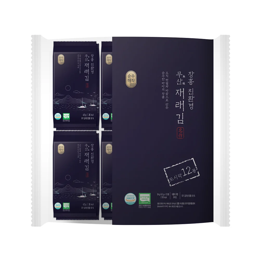 Jangheung экологически чистые некислотные листы закуски (в упаковке