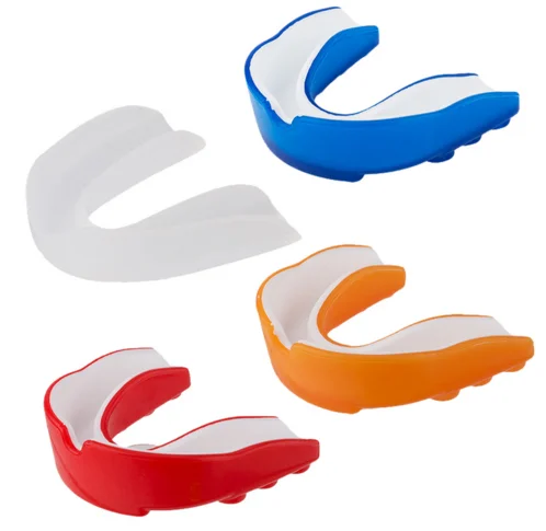 FDFIT Wholesale Custom Food Grade EVA Mouth Guard Teeth Protector Gum Shield Mouthguard For Boxing Sports Football ENGLISH FDFIT