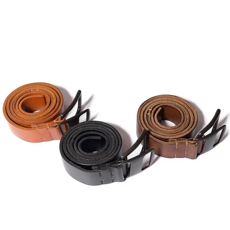 Мужской ремень из натуральной кожи с возможностью нанесения логотипа на заказ