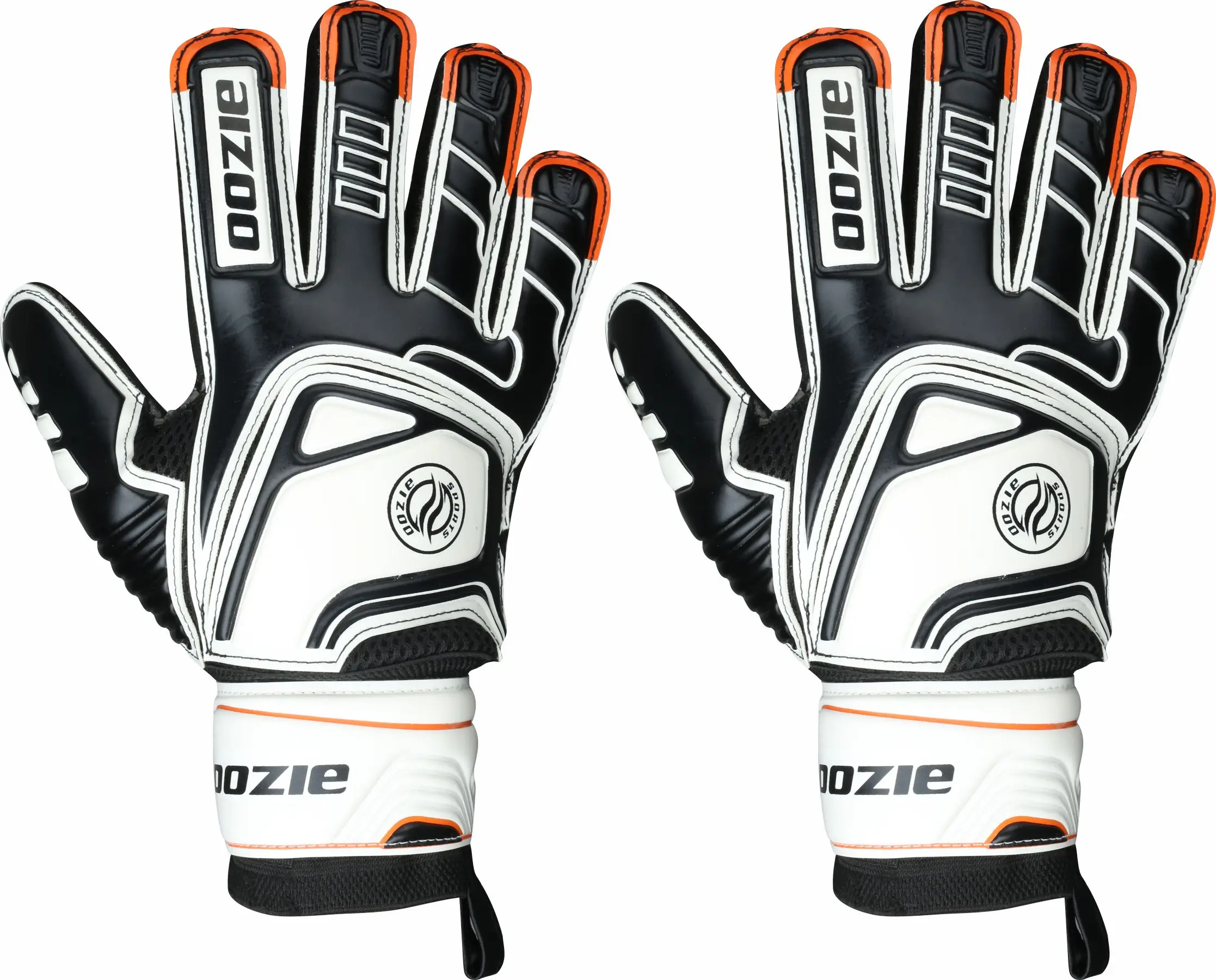 Перчатки вратаря изготовлены из нового базового немецкого латексного дышащего материала плотно прилегают к игроку и легко захватывают футбол