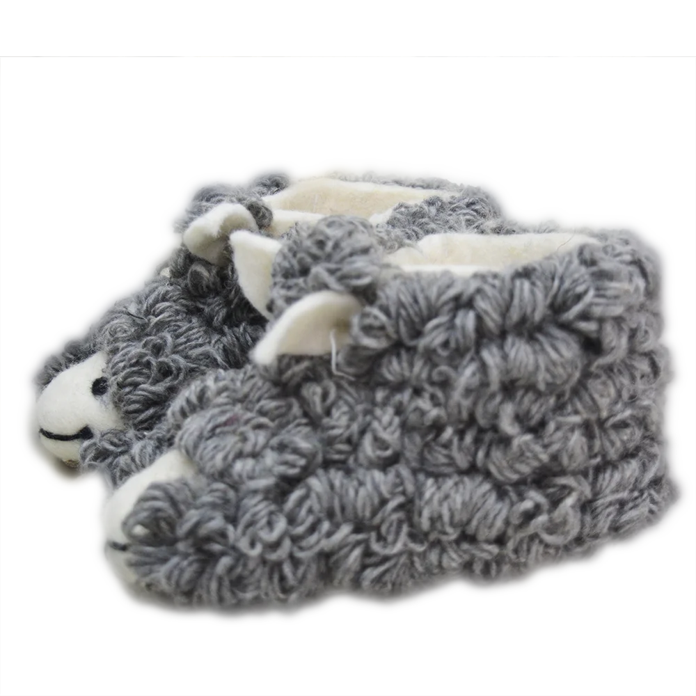 Sheep Felt Shoe Handmade in Nepal