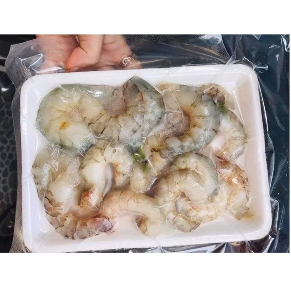 High Quality Raw Fresh Natural Seafood Skinless Food Air-Dried Body Peeled Shrimp For Cook From Private Label In Vietnam