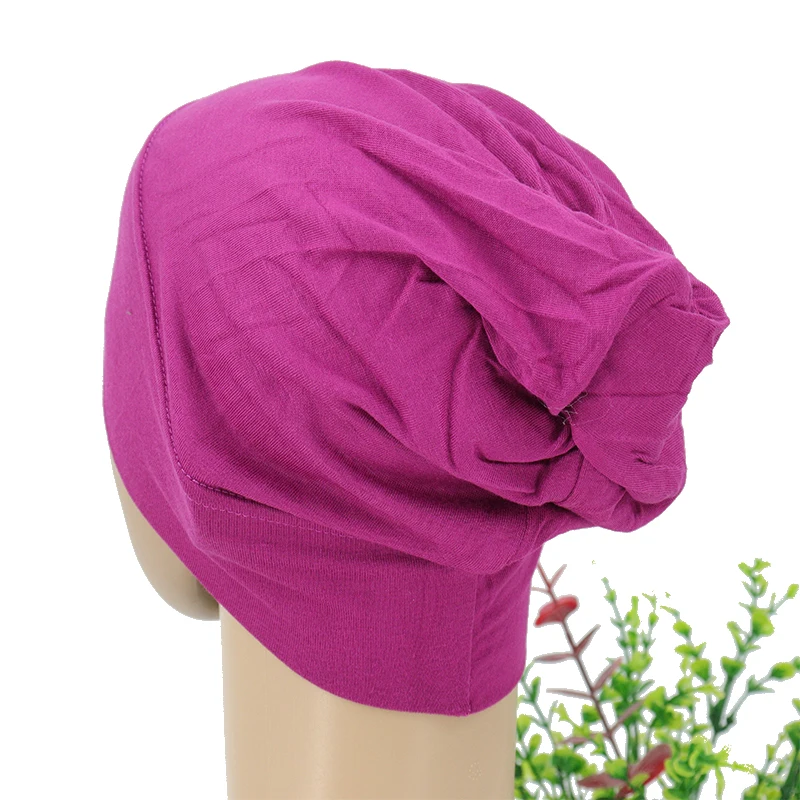 2018 Модный Новый головной убор, внутренняя трикотажная шапка, Нижний шарф, Женский хиджаб, шляпа, оптовая продажа