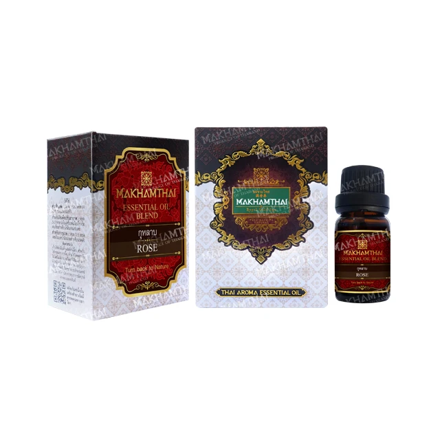 MAKHAMTHAI Rose Essential Oil diffuser 10 ml 100% Pure Essential Oil Aromatherapy