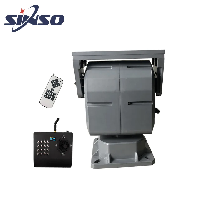 Intelligent high speed stepper motor pan tilt cctv heavy duty