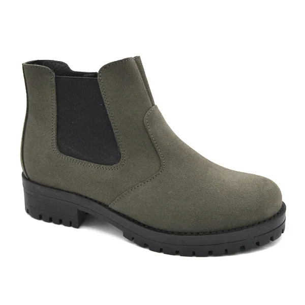 
Waterproof leather woman boot memory insole light tr 