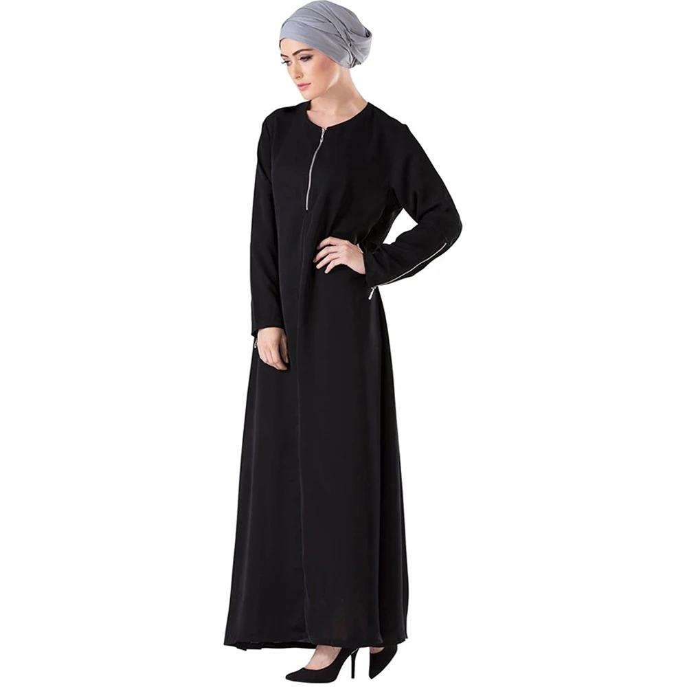 Summer Casual Abaya 2024 Spring Wholesale Islamic Clothing Top Quality Nice Look Ladies Manufacturer Plus Size Full Women High