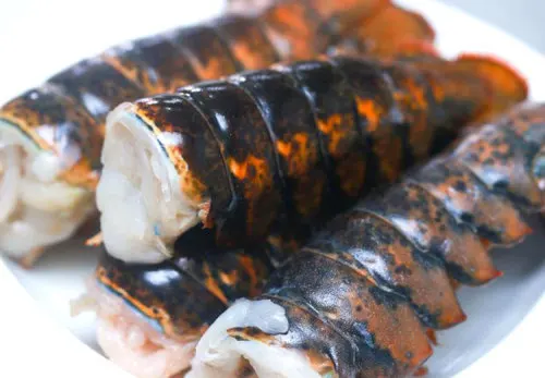 Frozen Raw Rock Lobster Tails Shell-On