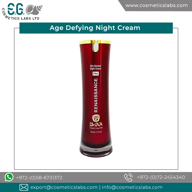 Пользовательская этикетка применяется топ продаж уход за лицом антивозрастной крем для ночного лица