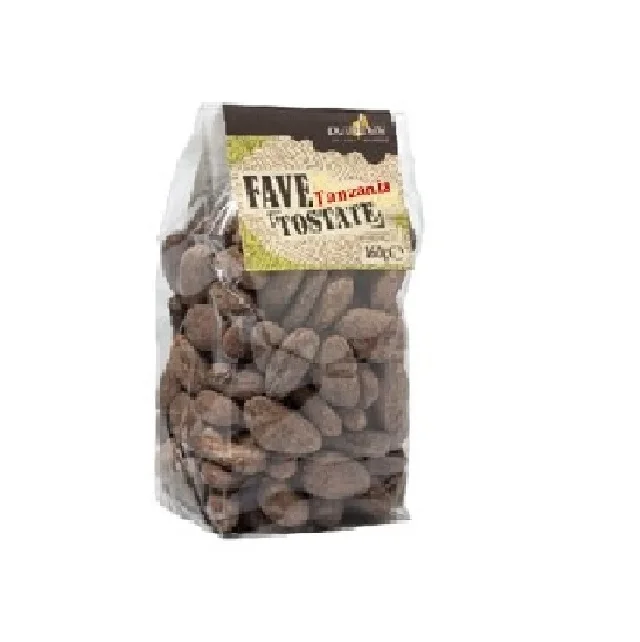 
Top quality Tanzania Roasted Cocoa beans in 160gr bag - Pura Delizia 