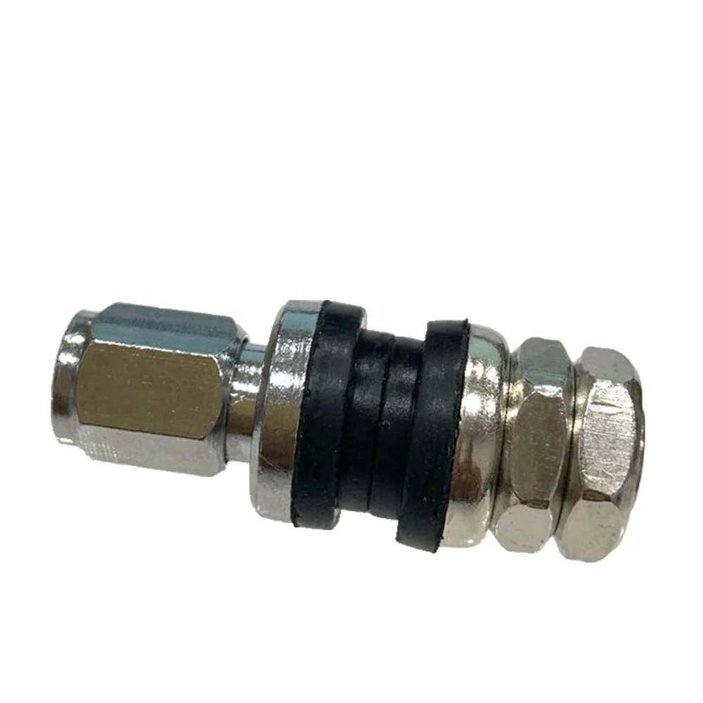 TR33E Flush Mount Motorcycle Tubeless Tyre Valve High pressure bolt on