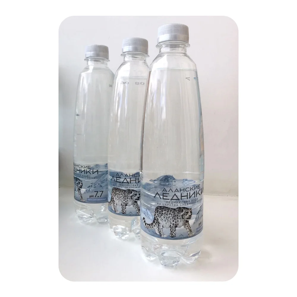
Top quality clear still water, PET bottles 0.5 liter 