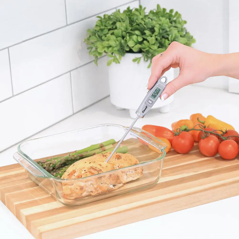 
Gourmet Digital Thermometer, Silver 