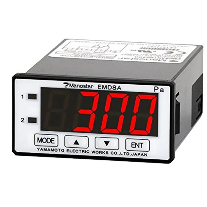 Digital manometer for measuring air or gas pressure conformed to EU and EN61326-1  standards