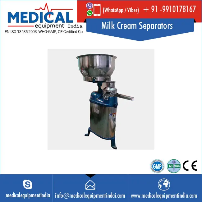 Best In Innovation And Technology Cream Separator/ Milk Butter Churner Making Machine