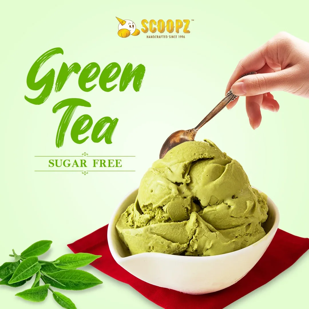 Top Selling Delicious Japanese Matcha Fragrant Mild Sweet Handcrafted Fruity Sugar Free 16oz Pint Green Tea Soft Ice Cream Bulk