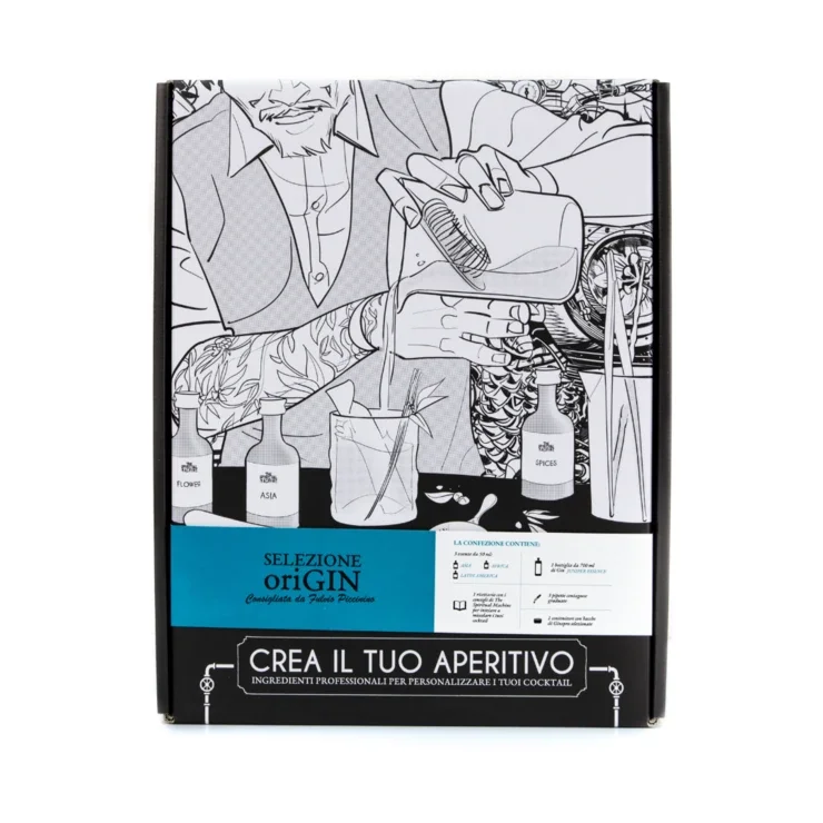  KIT CREATE YOUR GIN ITALIA BOTANICALS BEST TASTE