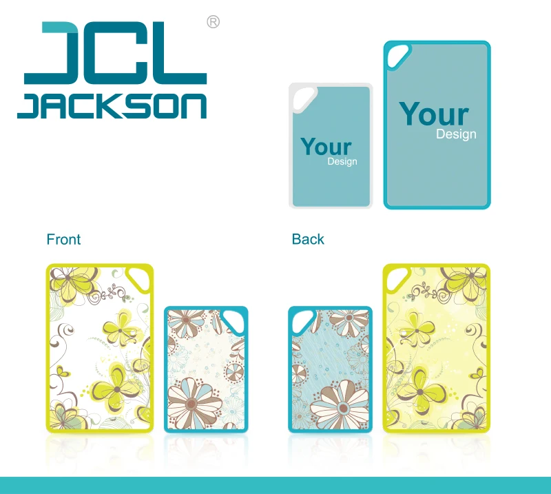 handle plastic clear cutting board